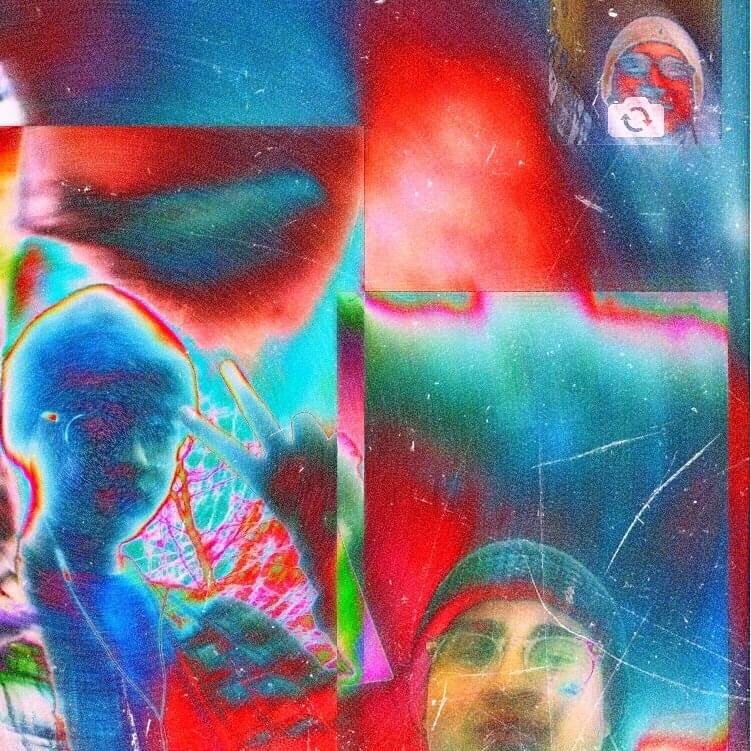 Album cover art for "Trackpants" by Brown-Eyes White Boy