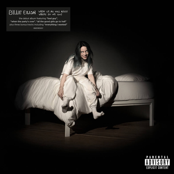 Cover image for Billie Eilish - WHEN WE ALL FALL ASLEEP, WHERE DO WE GO? (European Reissue) (Traducción al Español)