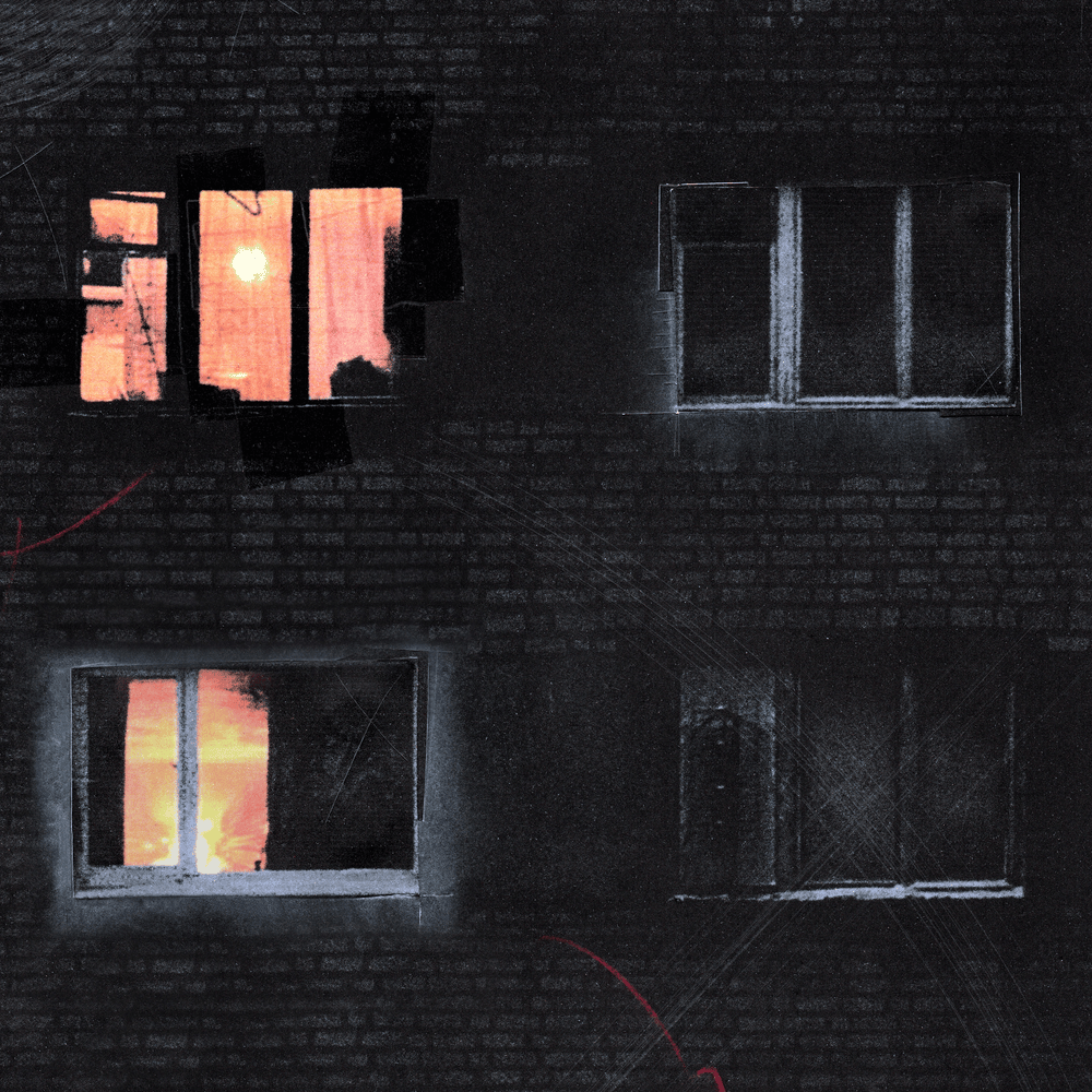 Album cover art for "А что ты видишь? (And What Do You See?)" by KURT92 & LUNAR VISION