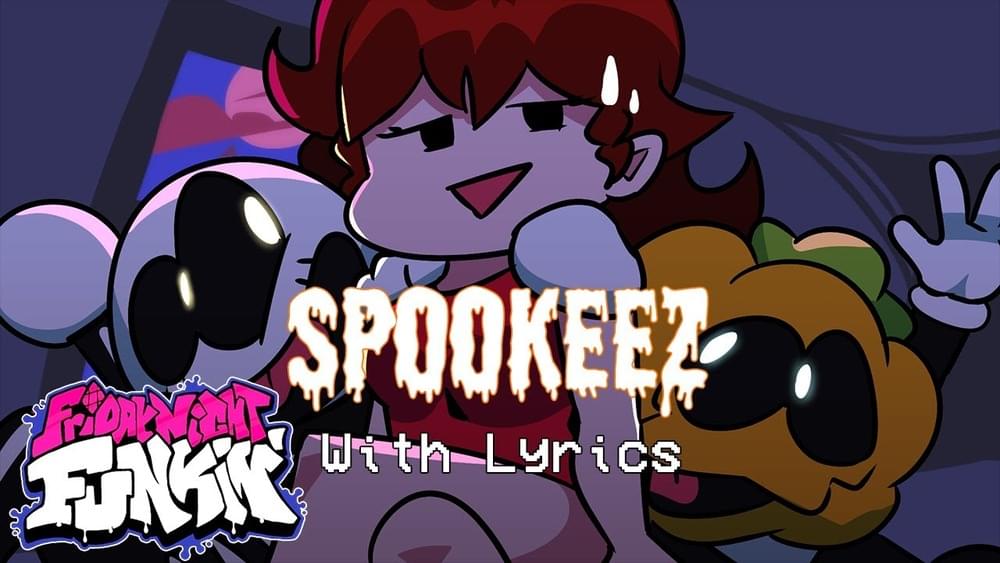 Album cover art for "Spookeez WITH LYRICS" by Juno Songs & JoJoSoda