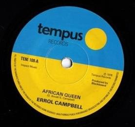 Album cover art for "African Queen" by Errol Campbell
