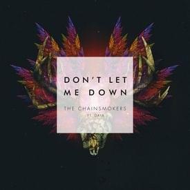 Album cover art for "The Chainsmokers - Don’t Let Me Down ft. Daya (हिंदी अनुवाद)" by Genius Hindi Translations (हिंदी अनुवाद)