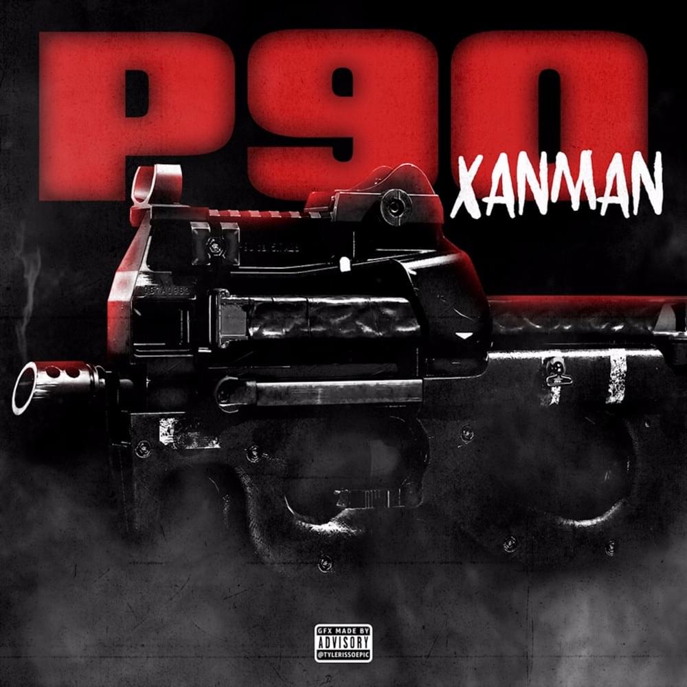 Album cover art for "P90" by Xanman