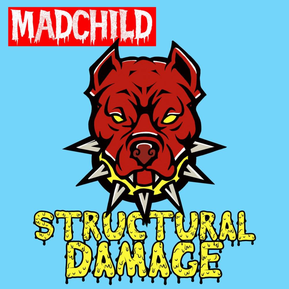 Album cover art for "Structural Damage" by MadChild