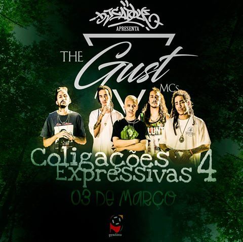 Album cover art for "Espírito Livre" by DJ Caique & TheGusT MC’s