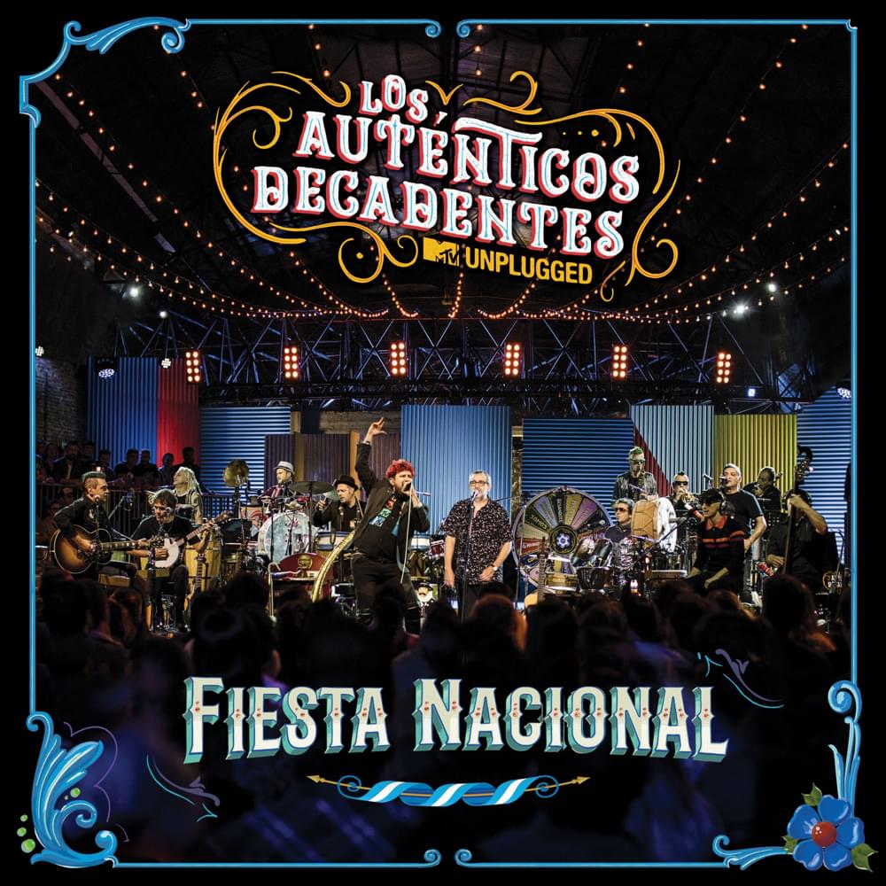 Album cover art for "Loco (Tu Forma de Ser) [MTV Unplugged]" by Los Auténticos Decadentes & Rubén Albarrán