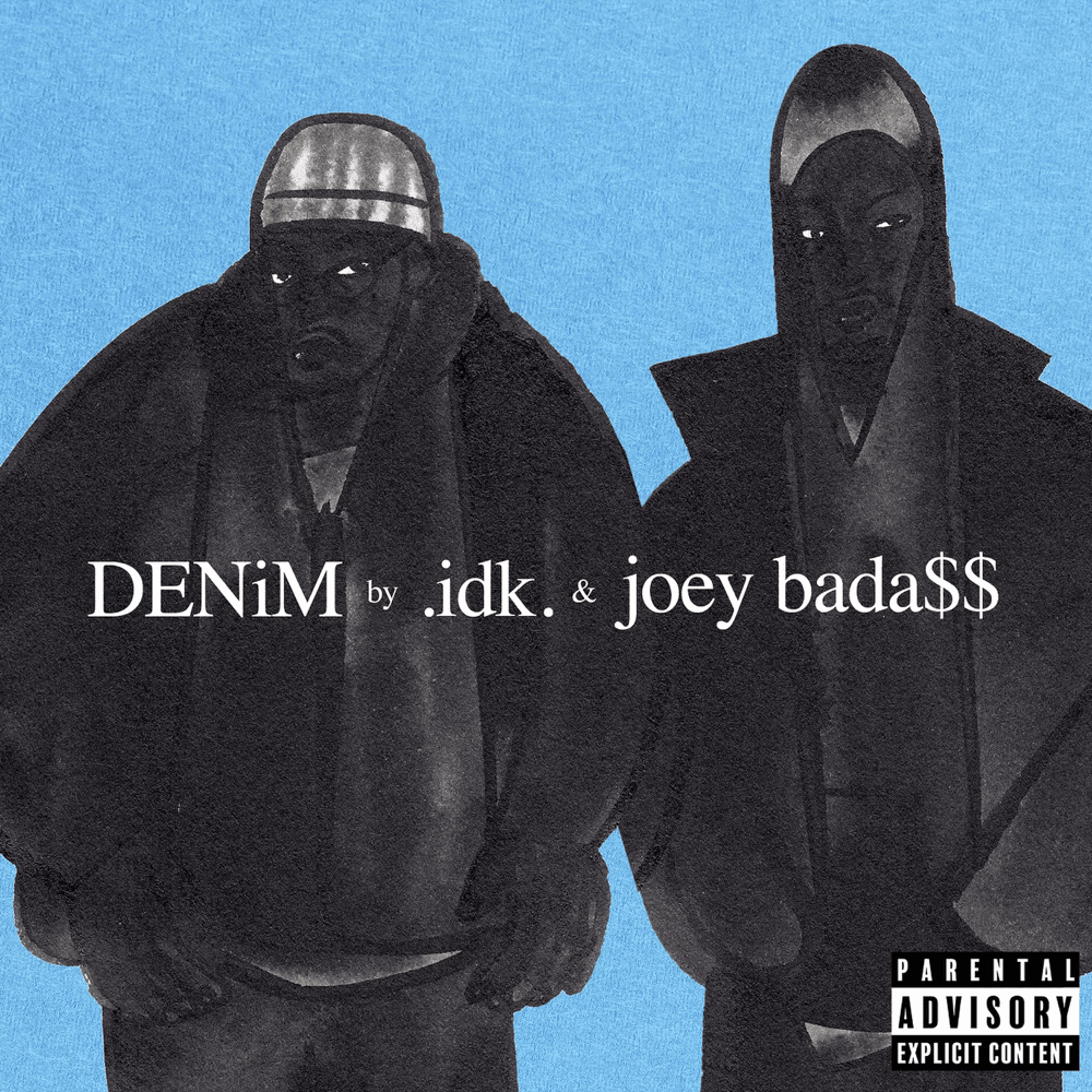 Album cover art for "DENiM (B)" by .idk. & Joey Bada$$