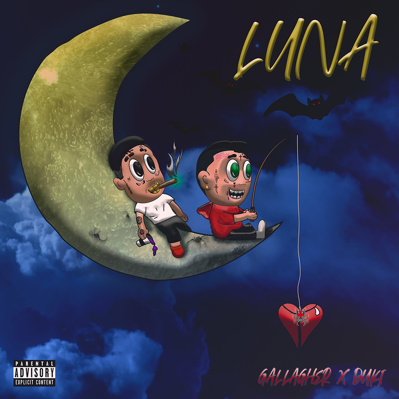 Album cover art for "Luna" by Gallagher