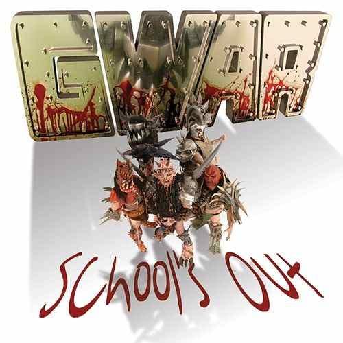 Album cover art for "School’s Out" by GWAR