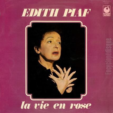 Album cover art for "Notre Dame De Paris" by Édith Piaf
