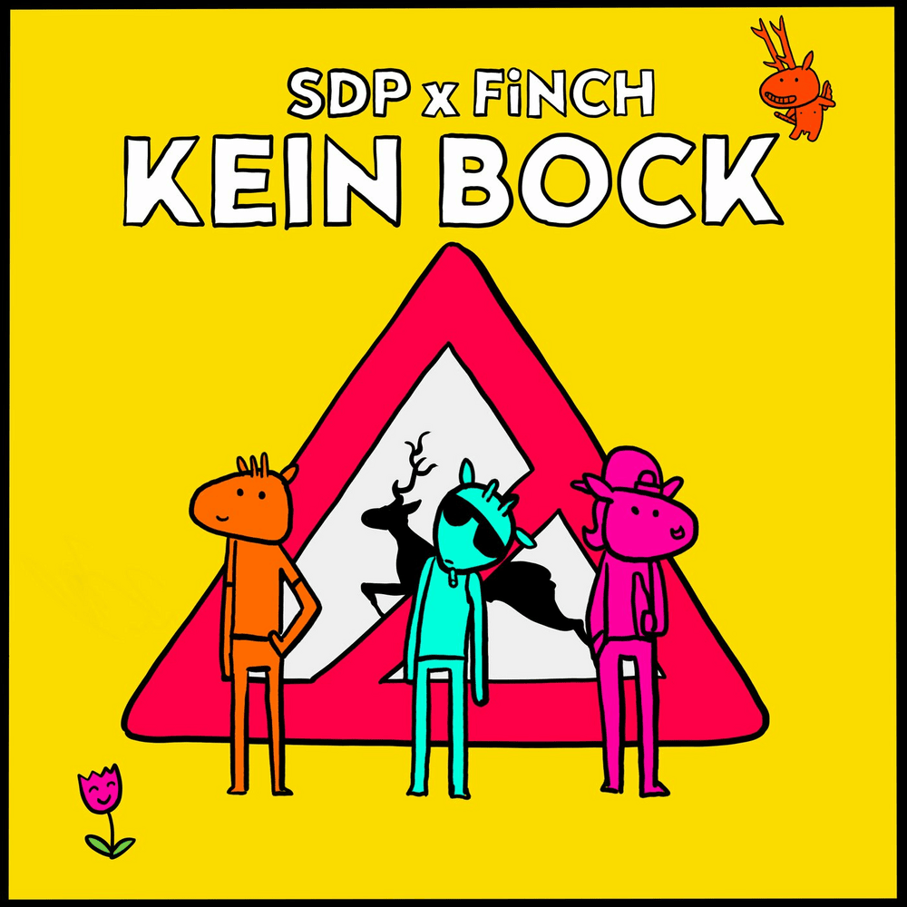 Album cover art for "Kein Bock" by SDP