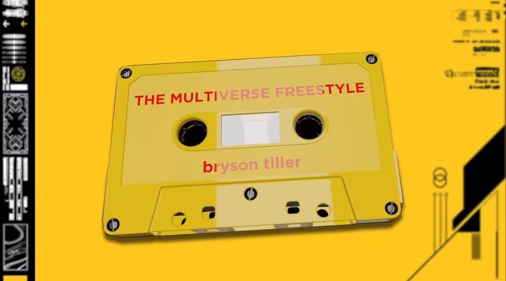 Album cover art for "The Multiverse Freestyle" by Bryson Tiller
