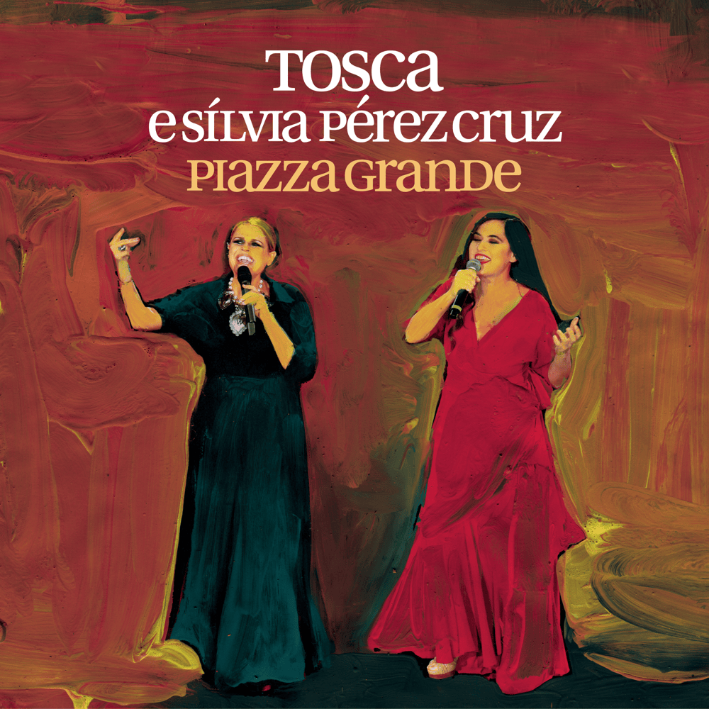 Album cover art for "Piazza grande" by Tosca Donati & Sílvia Pérez Cruz