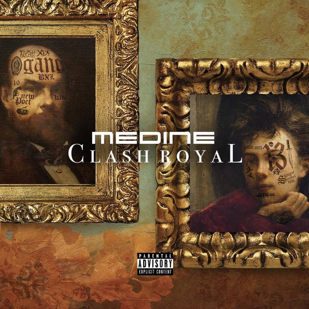 Album cover art for "Clash royal" by Médine