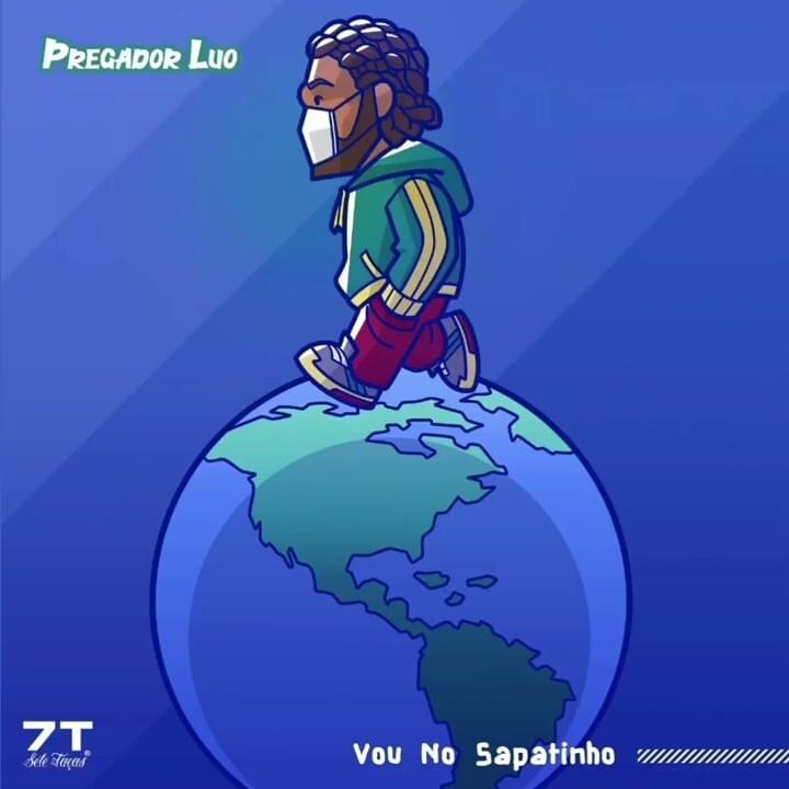 Album cover art for "Vou no Sapatinho" by Pregador Luo