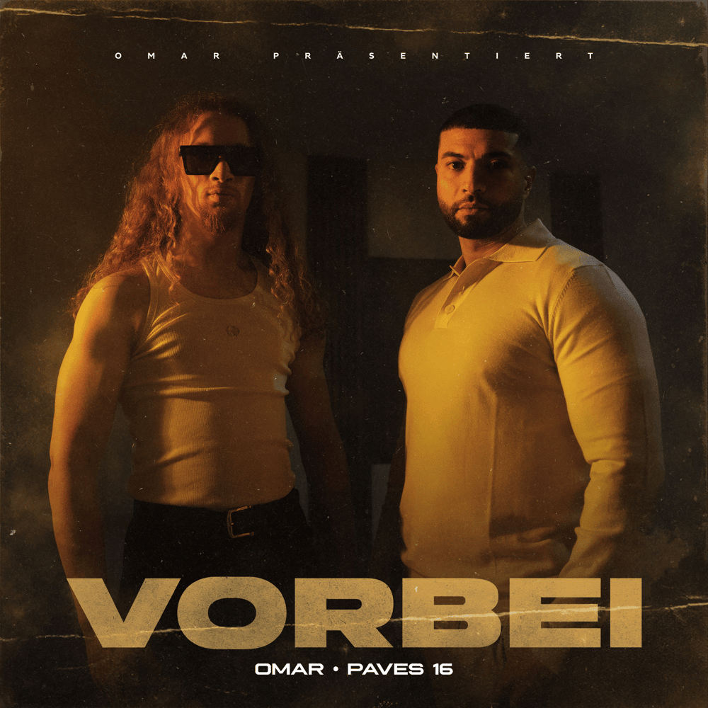 Album cover art for "VORBEI" by OMAR