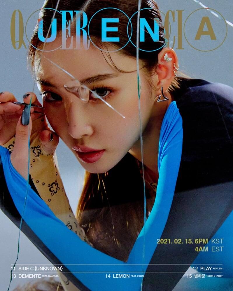 Album cover art for "SIDE C {UNKNOWN}" by CHUNG HA