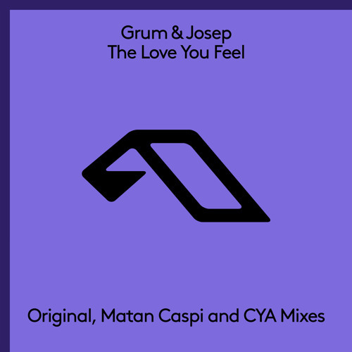 Album cover art for "The Love You Feel" by Grum & Josep