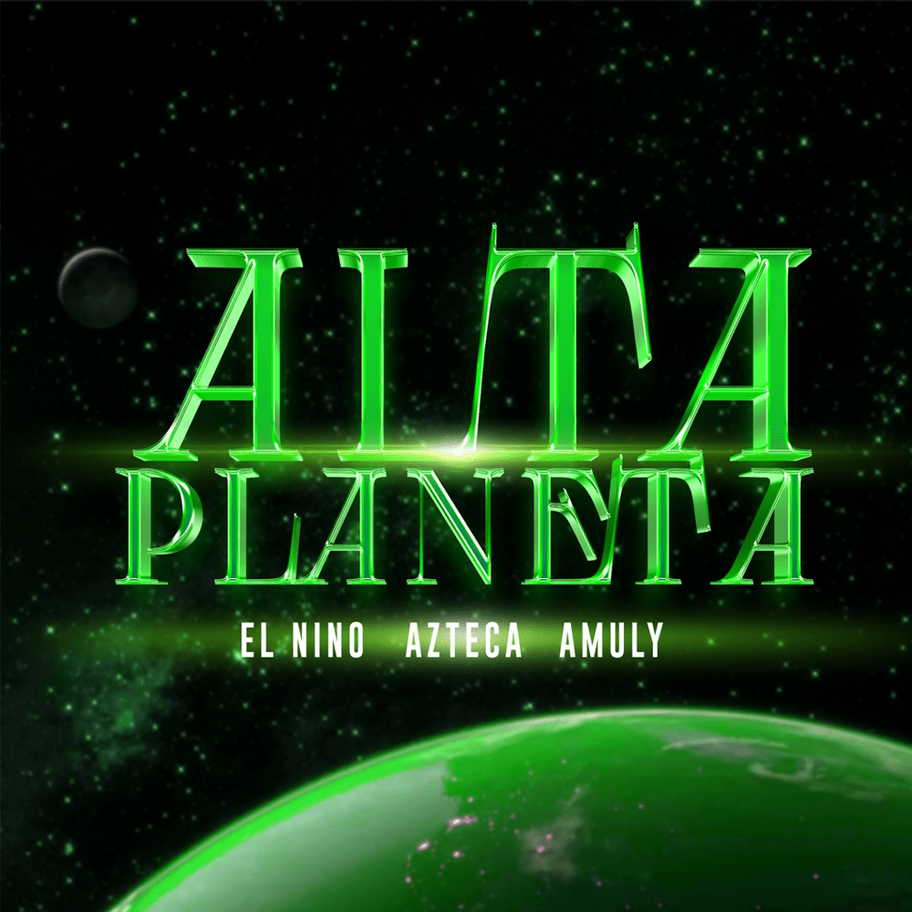 Album cover art for "Altă planetă" by El Nino