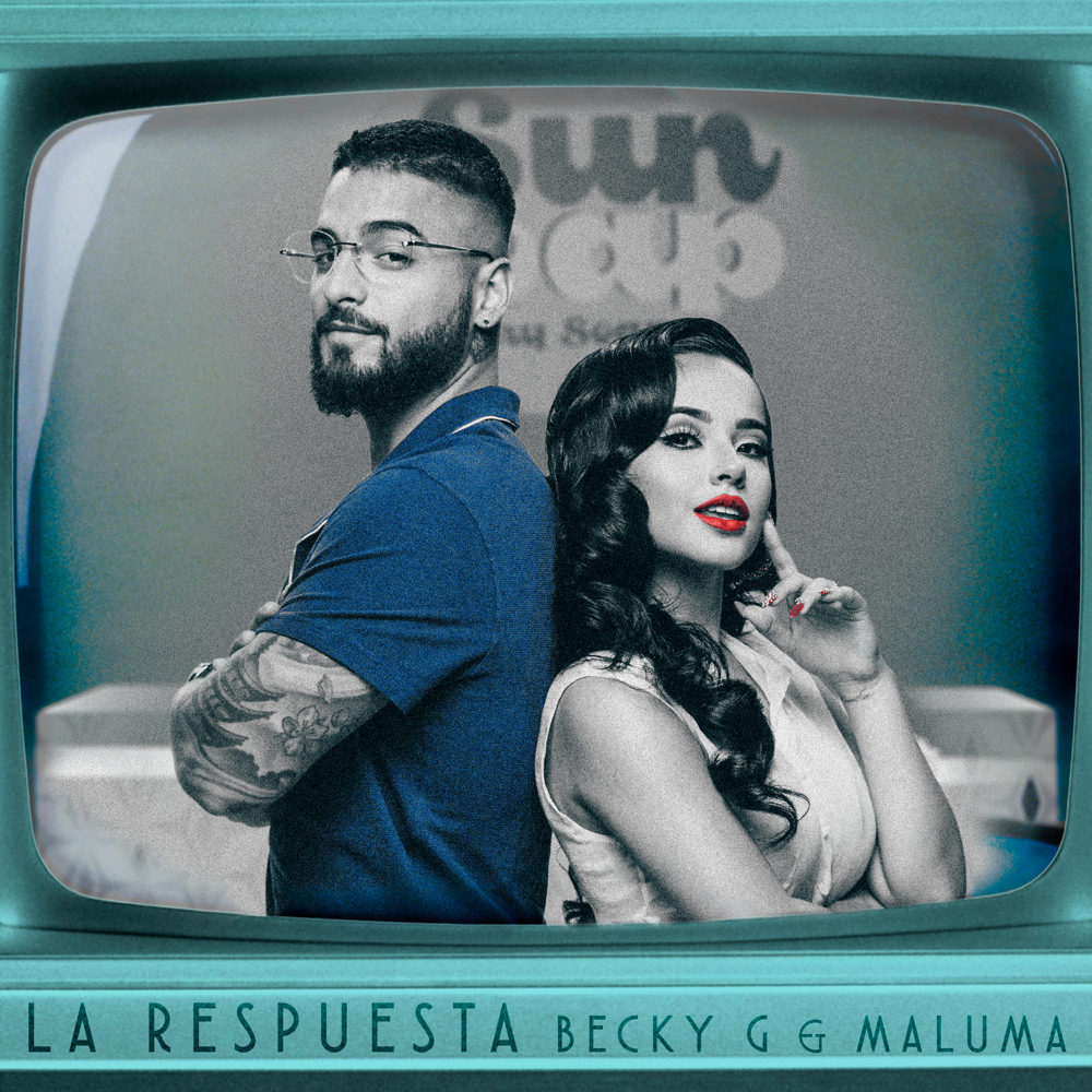 Album cover art for "La Respuesta" by Becky G