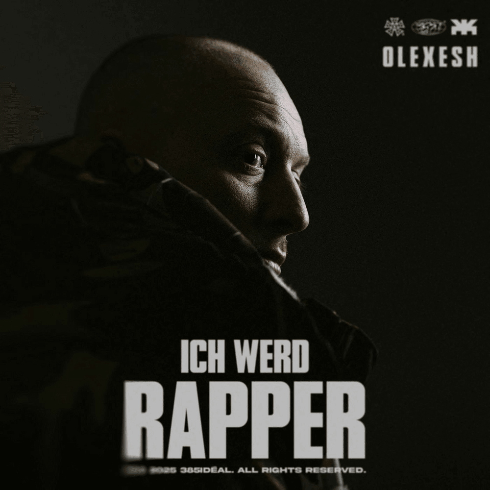Album cover art for "Ich werd Rapper" by Olexesh