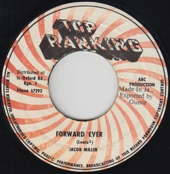Album cover art for "Forward Ever Backward Never" by Jacob Miller