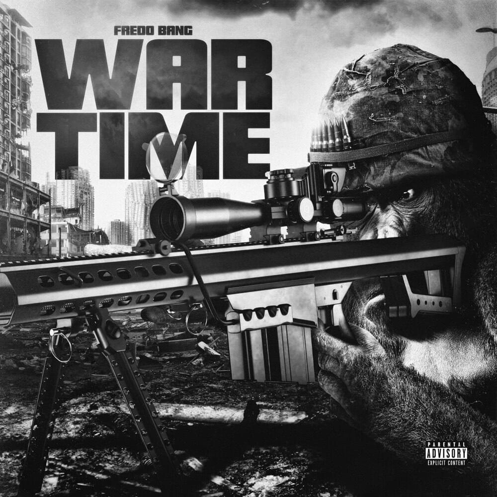 Album cover art for "War Time" by Fredo Bang
