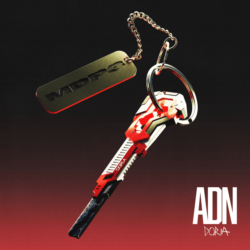 Album cover art for "ADN" by Doria