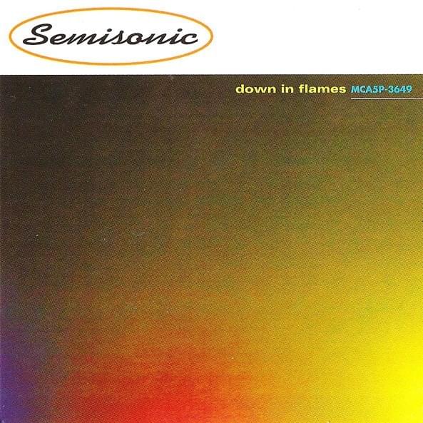 Album cover art for "Down in Flames" by Semisonic