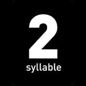 Cover image for Twosyllable