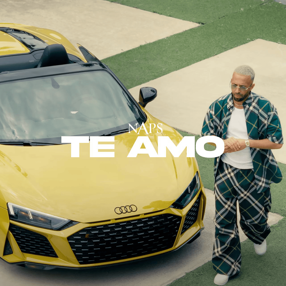 Album cover art for "Te amo" by Naps