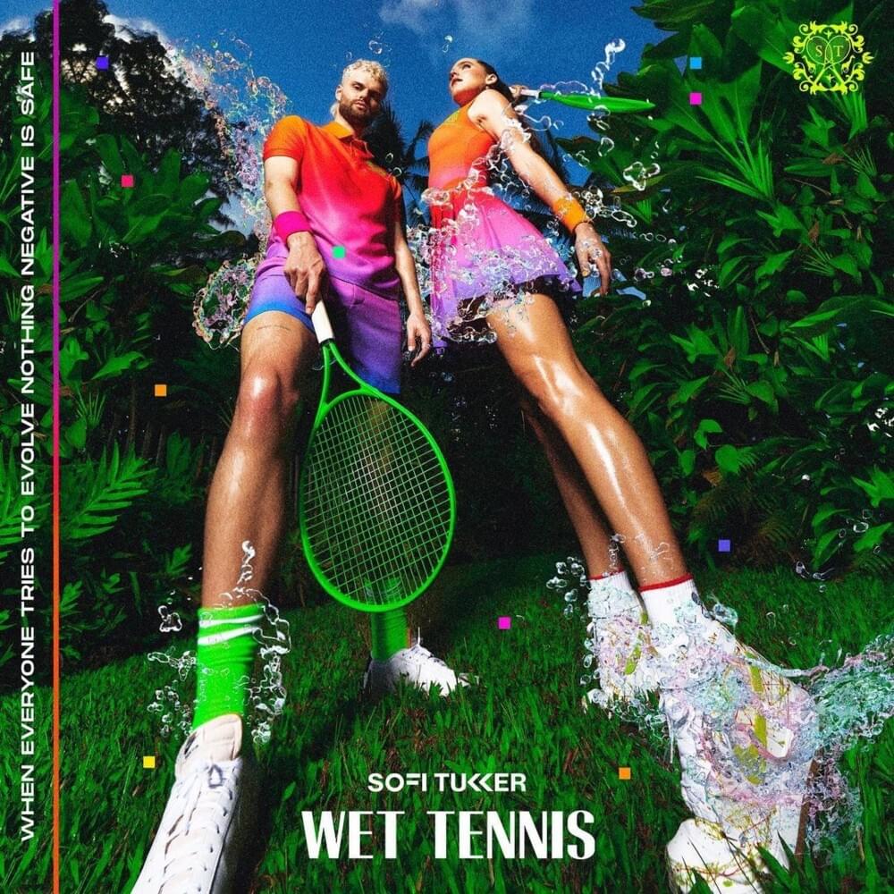 Album cover art for "Wet Tennis" by Ubisoft
