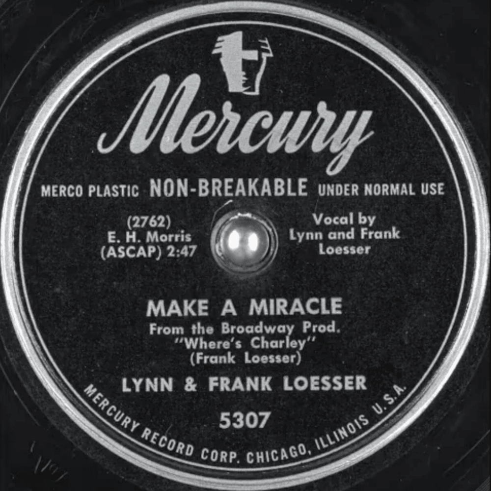 Album cover art for "Make a Miracle" by Lynn Loesser