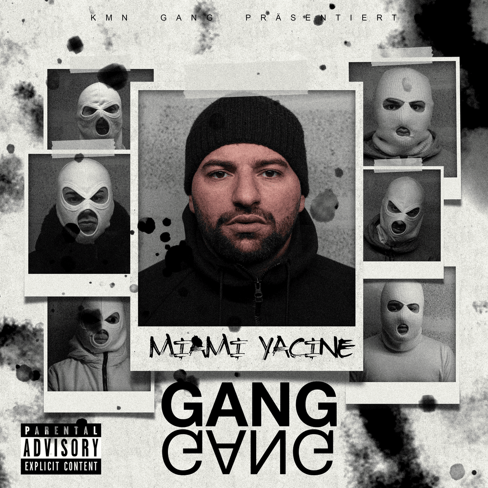 Album cover art for "Gang Gang" by Miami Yacine