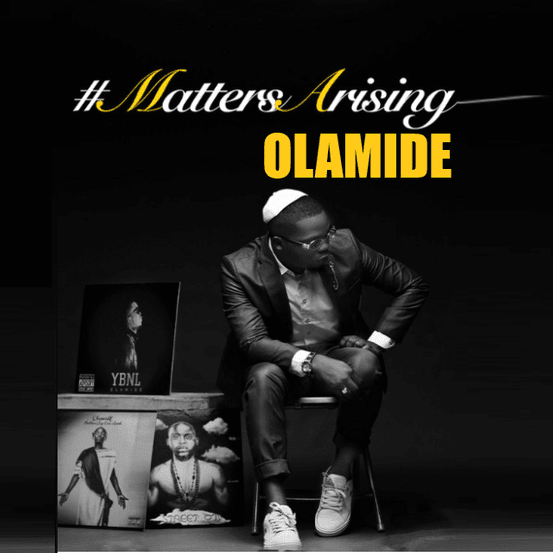 Album cover art for "Matters Arising" by Olamide