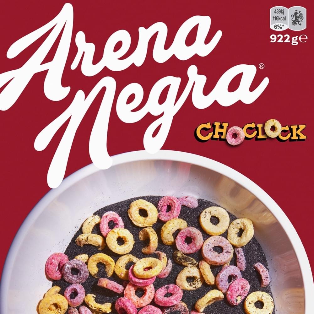 Album cover art for "Arena Negra" by Choclock