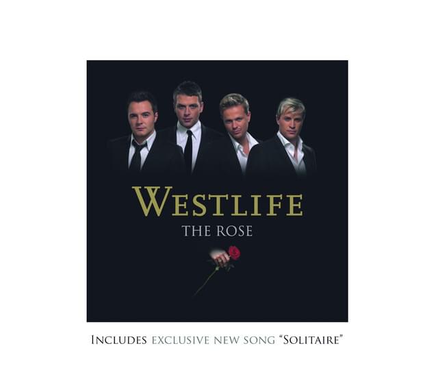 Album cover art for "The Rose" by Westlife