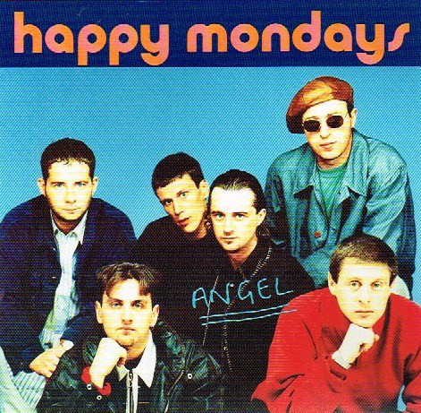 Album cover art for "Angel" by Happy Mondays