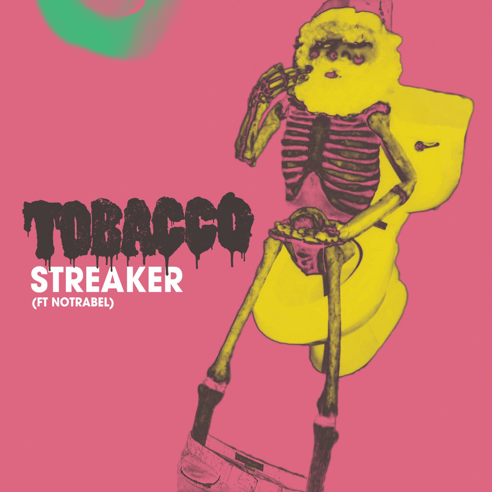 Album cover art for "Streaker" by TOBACCO & Brian LeBarton