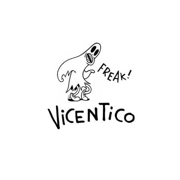 Album cover art for "FREAK" by Vicentico