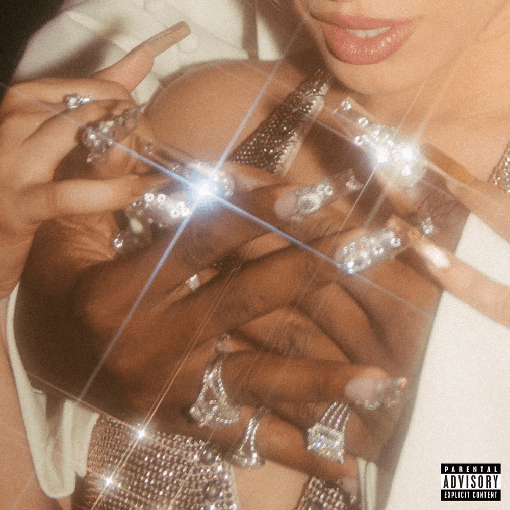 Album cover art for "HE KNOWS" by Camila Cabello