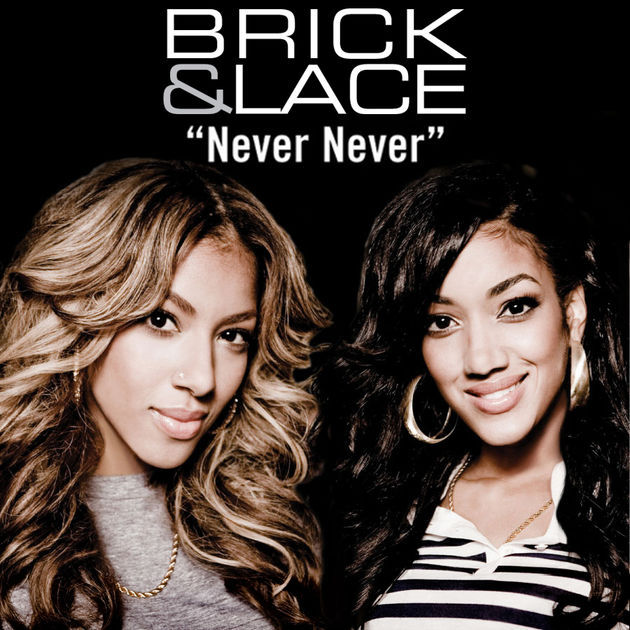 Album cover art for "Never Never" by Brick & Lace