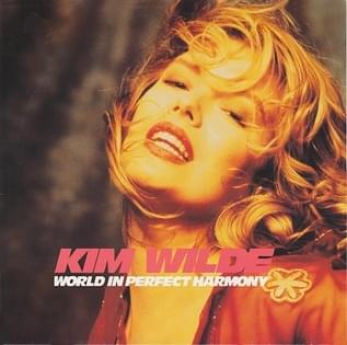 Album cover art for "World in Perfect Harmony" by Kim Wilde