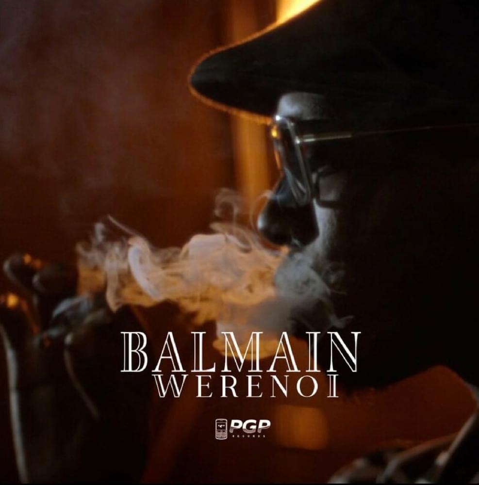Album cover art for "Balmain" by Werenoi