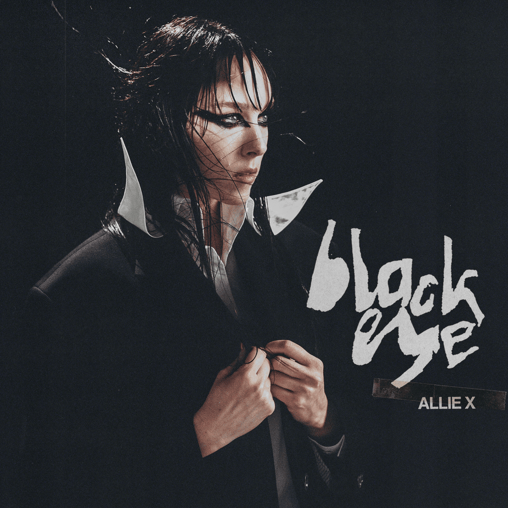 Album cover art for "Black Eye" by Allie X