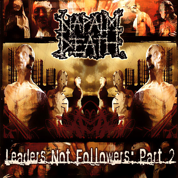 Album cover art for "Messiah" by Napalm Death