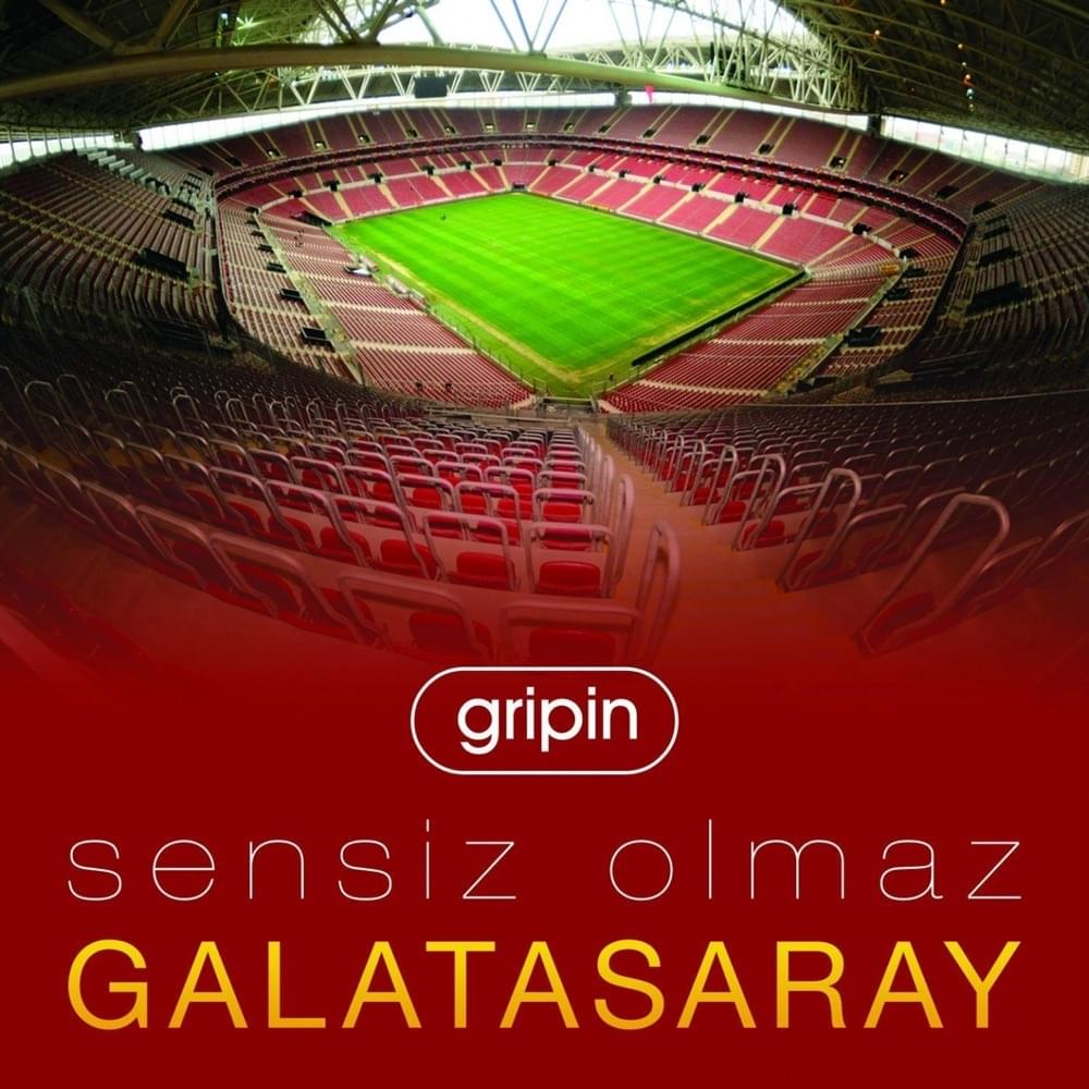 Album cover art for "Sensiz Olmaz Galatasaray (Sarı)" by gripin