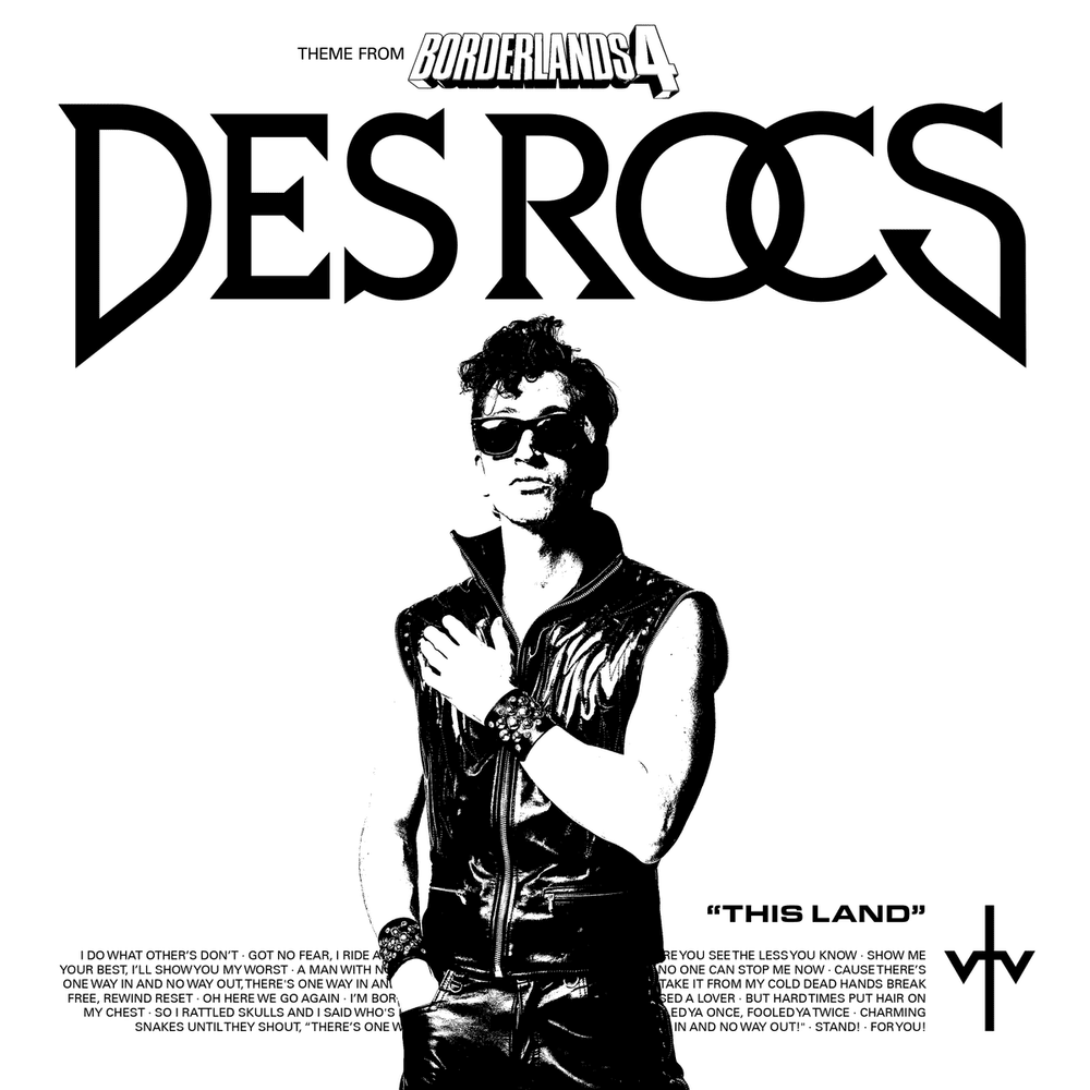 Album cover art for "This Land" by Des Rocs