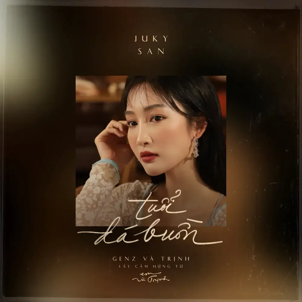 Album cover art for "Tuổi Đá Buồn" by Juky San