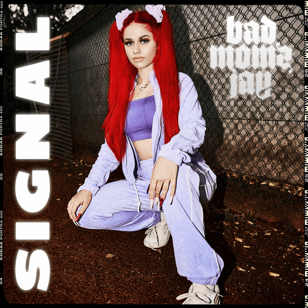 Album cover art for "Signal" by badmómzjay